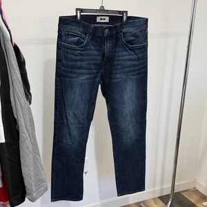 Joseph Abboud Men's Dark Blue Relaxed Jeans